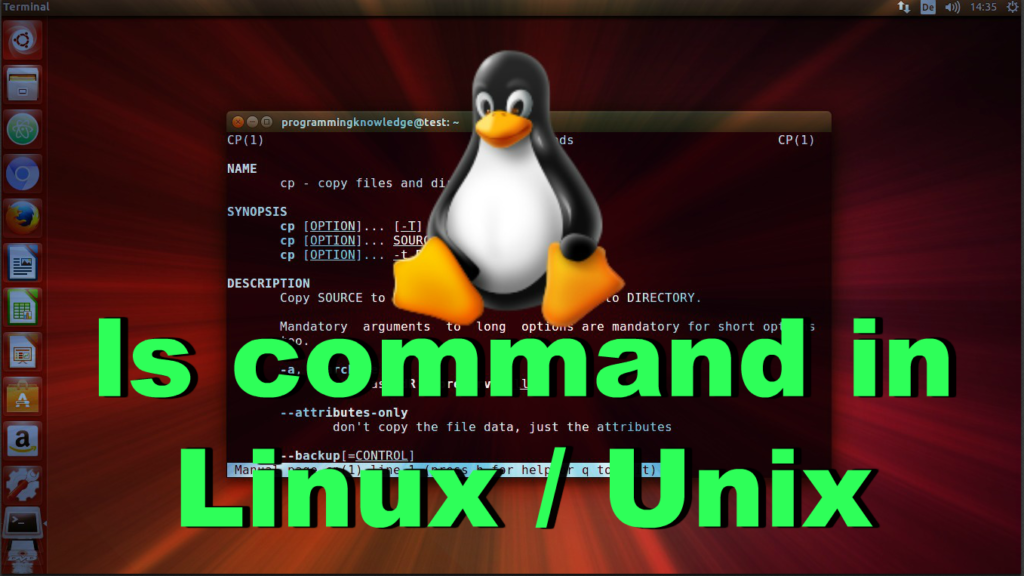 ls command in Linux Unix