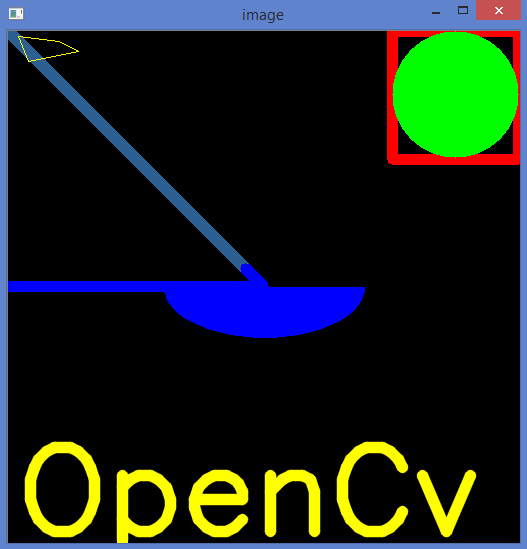 Learn to draw different geometric shapes with OpenCV