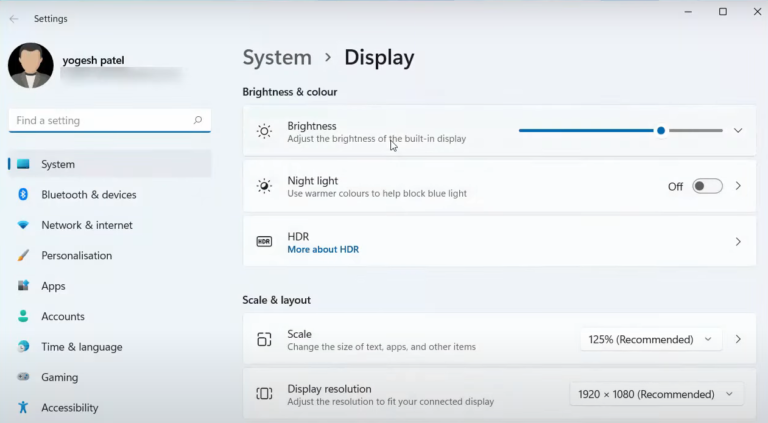 How to Find Monitor Refresh Rate HZ on Windows 11