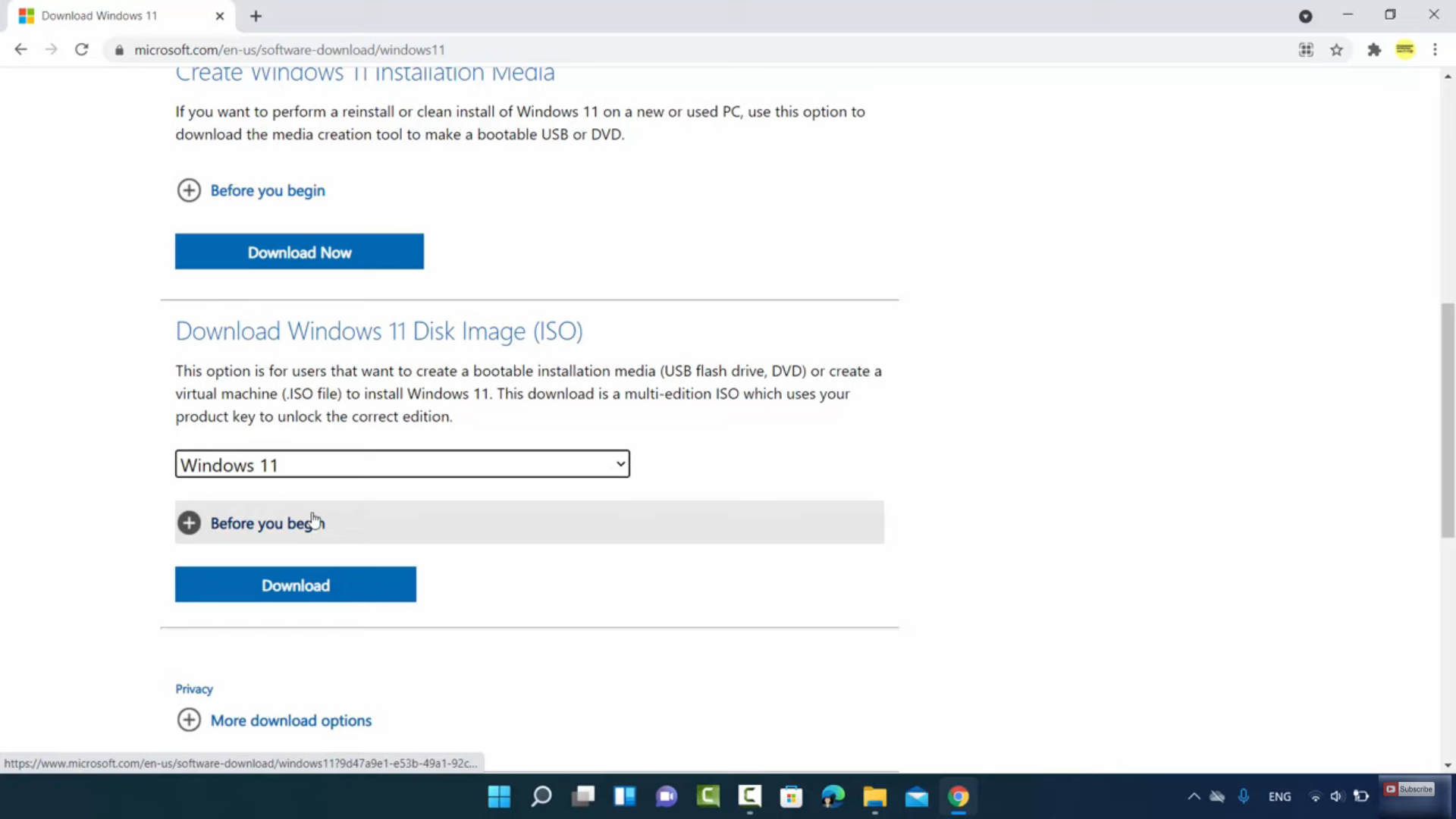 How to Download Windows 11 ISO File