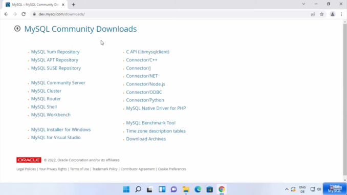 How to Install MySQL 8.0.28 Server and Workbench Latest Version on ...
