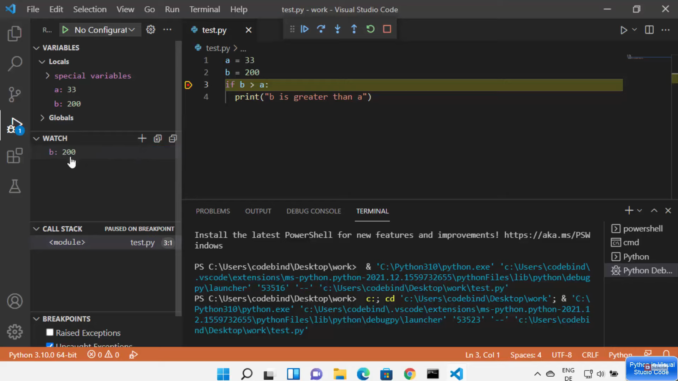 Getting Started with Python in Visual Studio Code